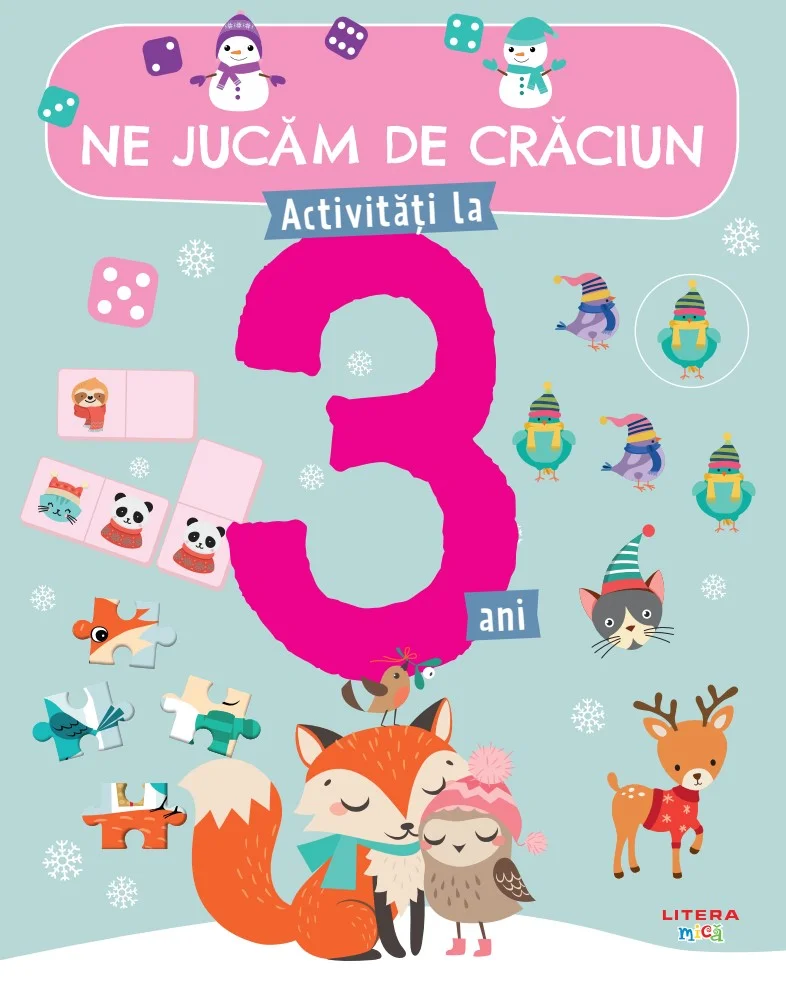 Ne jucam de Craciun. Activitati la 3 ani