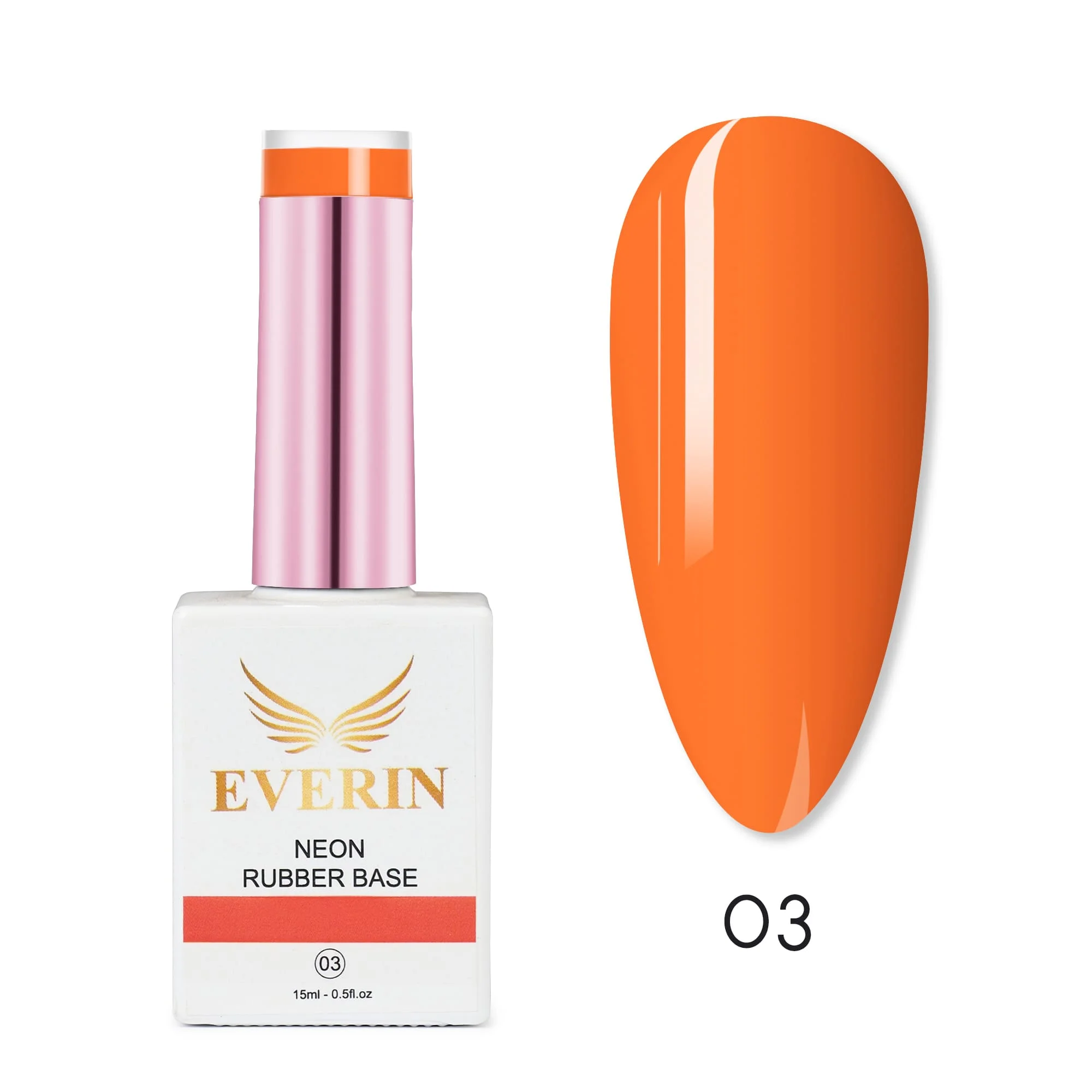 Neon Rubber Base Everin 15ml- 03 - Everin