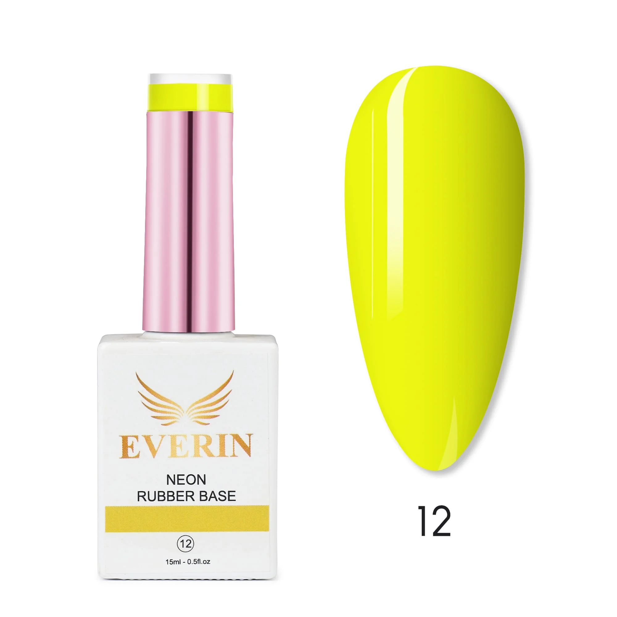 Neon Rubber Base Everin 15ml- 12 - Everin