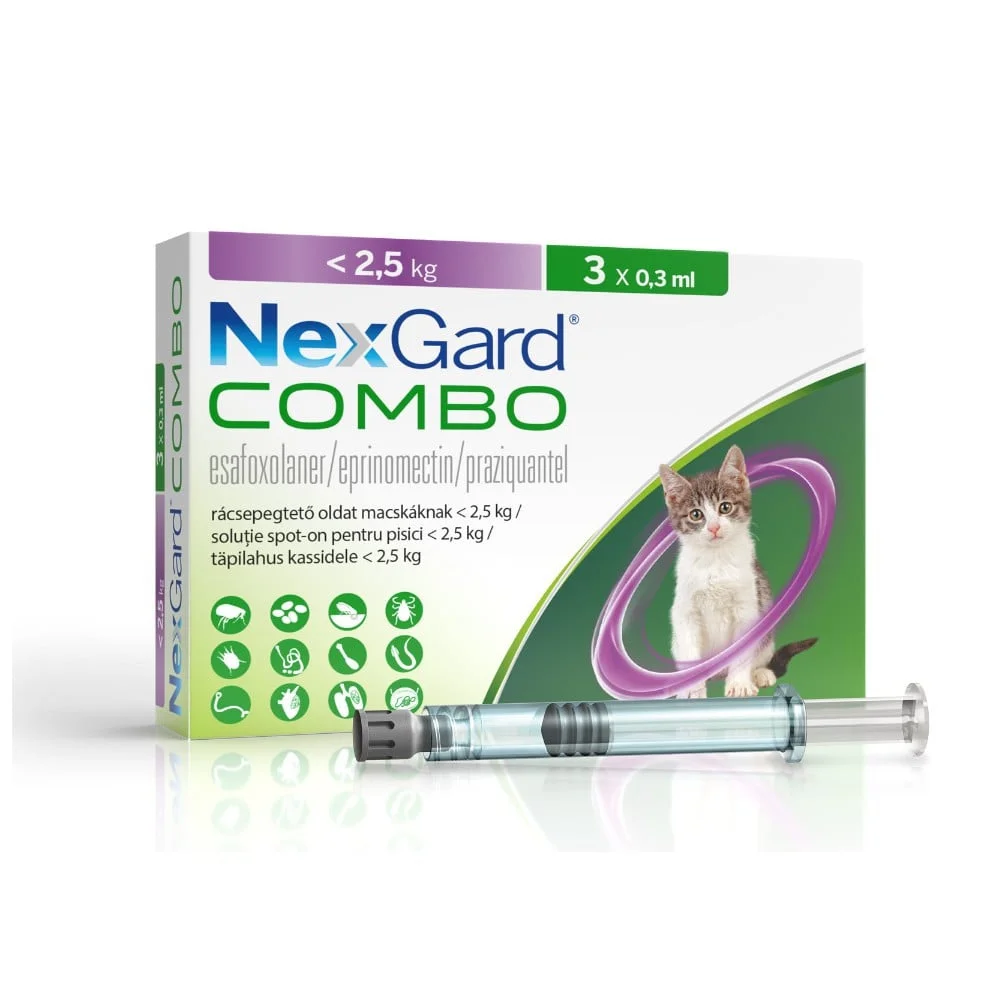 Nexgard Combo Pisica, 1 pipeta