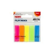 Notes adeziv index Noki 12050, 125 coli, 12x45mm, PVC, 5 culori