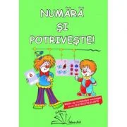 Numara si potriveste! - contine 40 de jetoane