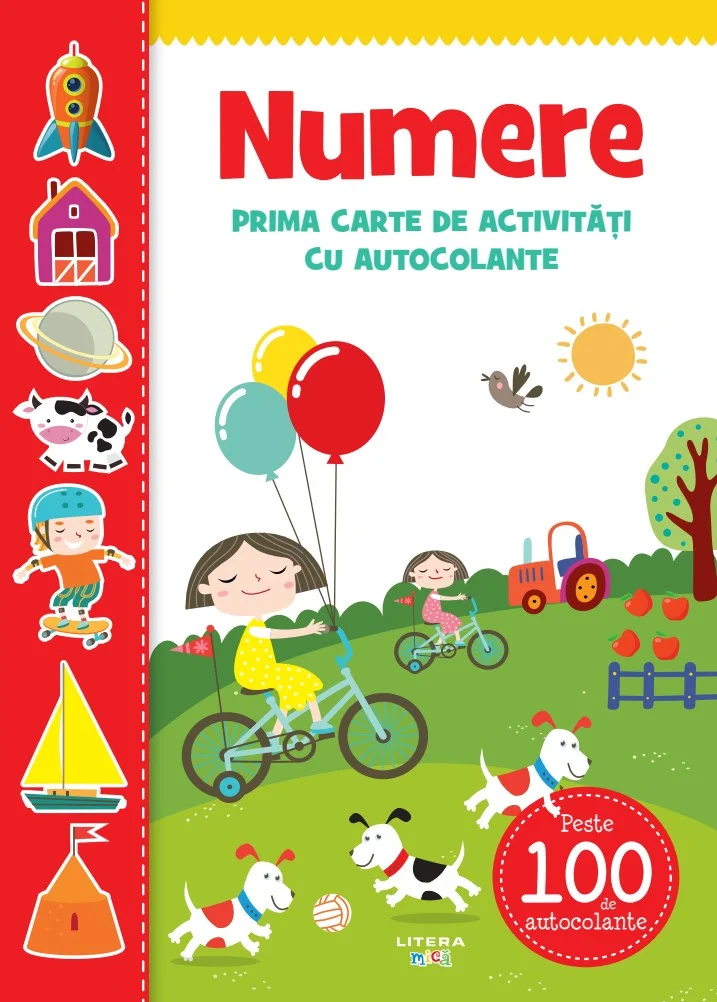 Numere. Prima carte de activitati cu autocolante