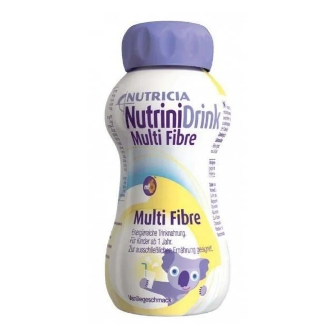 NutriniDrink Multi Fibre cu aroma de vanilie, 200ml, Nutricia