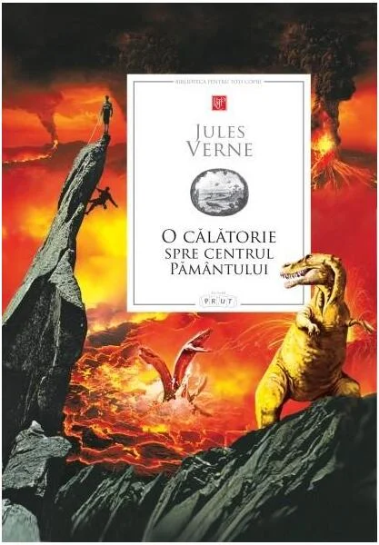 O călătorie spre centrul pământului - Paperback brosat - Jules Verne - Prut