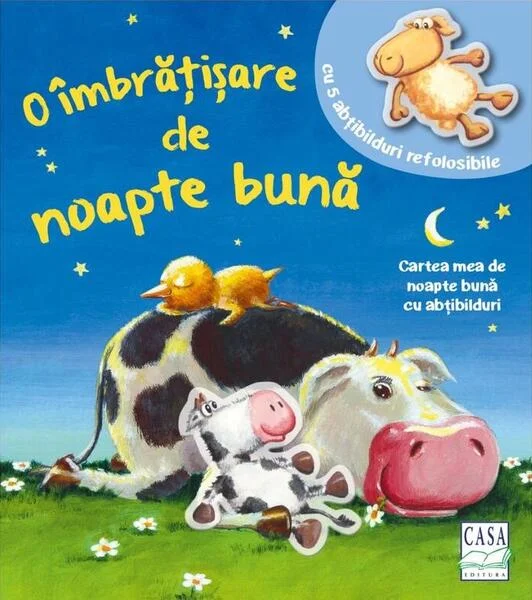 O îmbrățișare de noapte bună - Board book - Bernd Penners - Casa