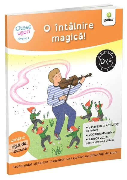 O întâlnire magică! (Citesc ușor, Nivel 1) - Paperback - Evelyne Barge, Marco Overzee - Gama