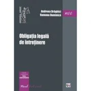 Obligatia legala de intretineret- Rodica Constantinovici, Andreea Draghici, Ramona Duminica