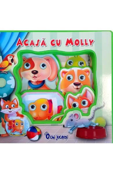 Ochi jucăuși. Acasă cu Molly - Paperback brosat - *** - Flamingo