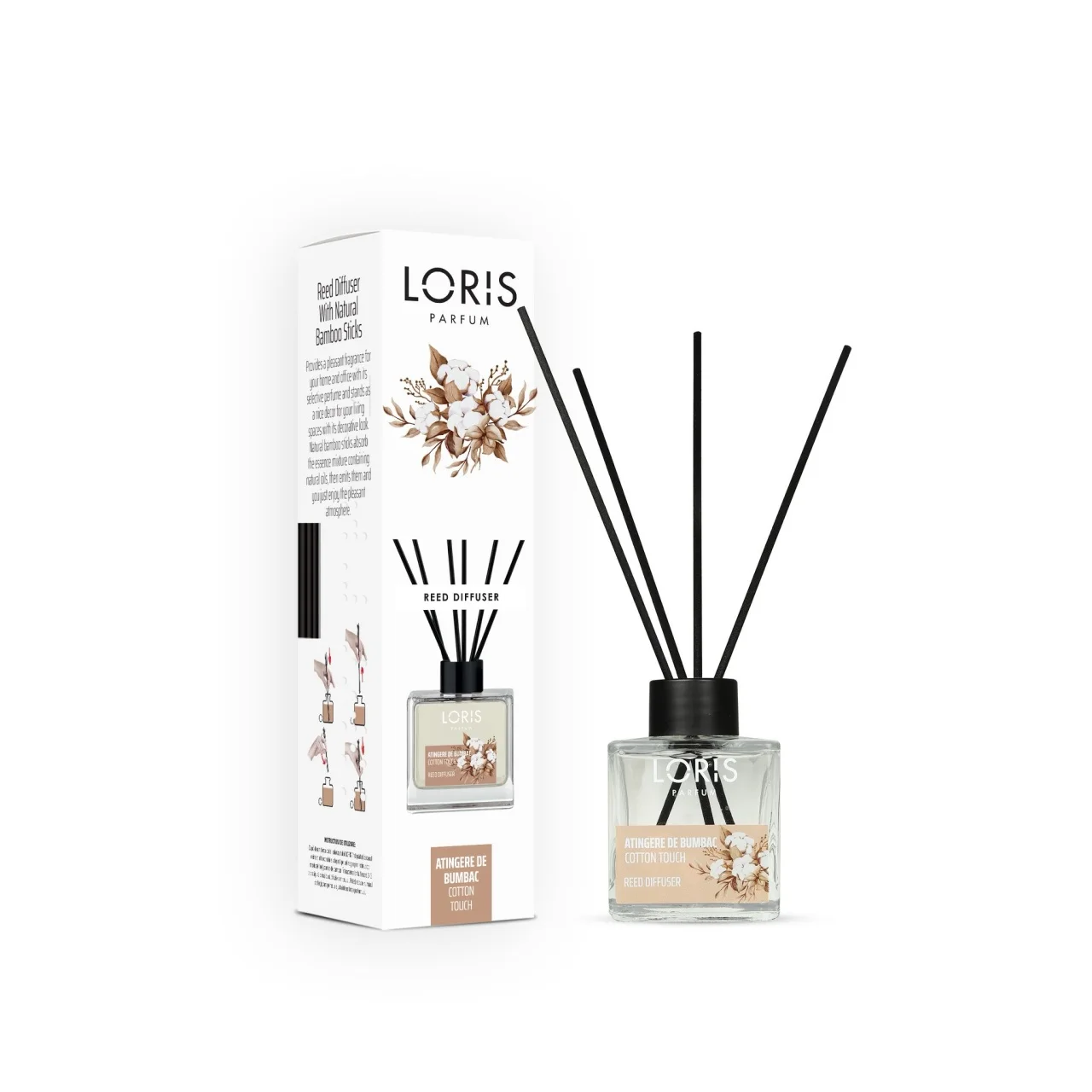 Odorizant camera - Loris Atingere de Bumbac - 100 ml