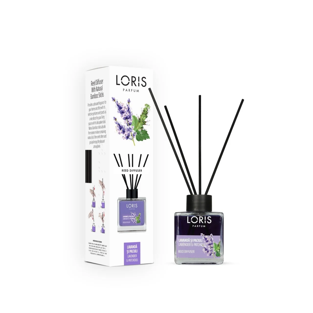 Odorizant camera - Loris Lavanda si Patchouli - 100 ml