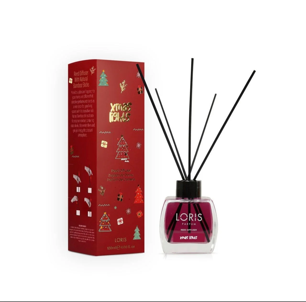 Odorizant camera - Loris Xmas Lights 120 ml