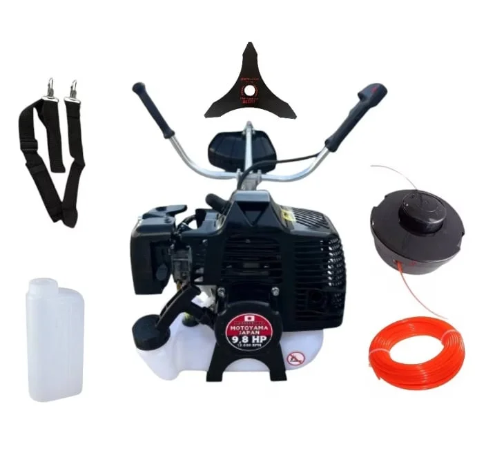 *OFERTA* Motocoasa benzina 2T 7.8cp, 52cmc, 12000rpm, accesorii incluse, Campion CMP1553