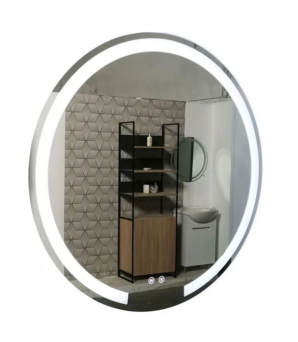 Oglinda cu iluminare LED, functie dezaburire, MD1, diametru 80 cm