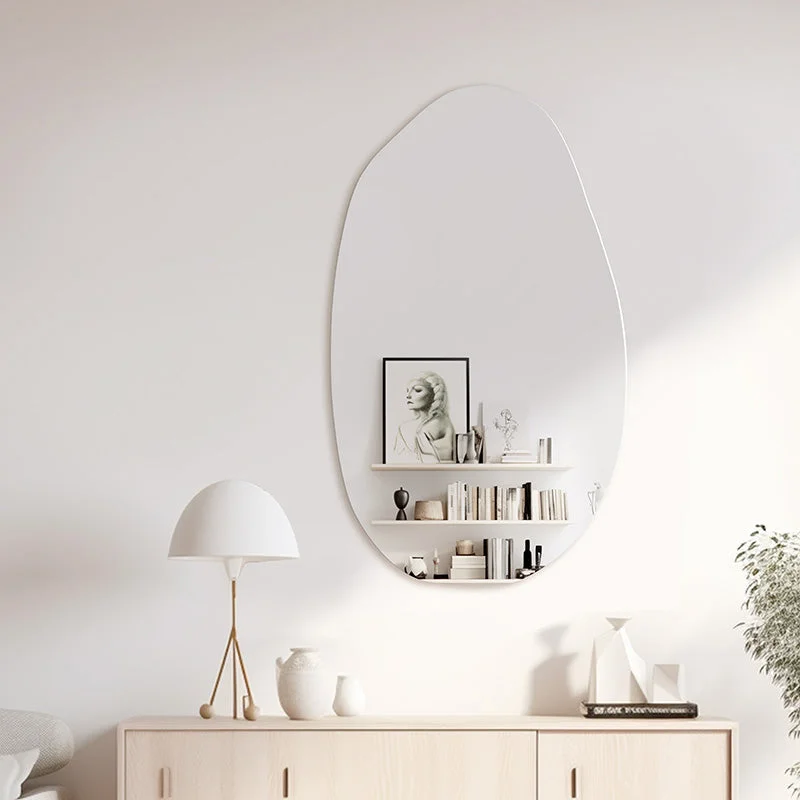 Oglinda fara rama 2  neagra 50x1x85cm