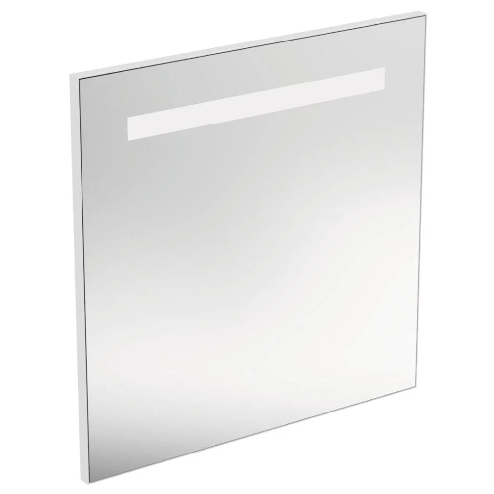 Oglinda patrata cu iluminare LED si dezaburire Ideal Standard MirrorLight 70 cm