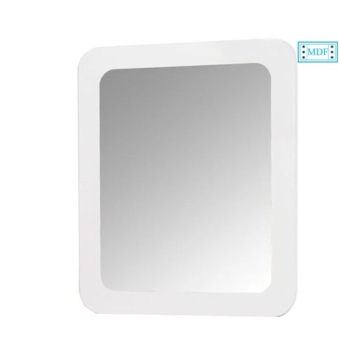 Oglinda seria 080, rama MDF, alb, 60x68 cm