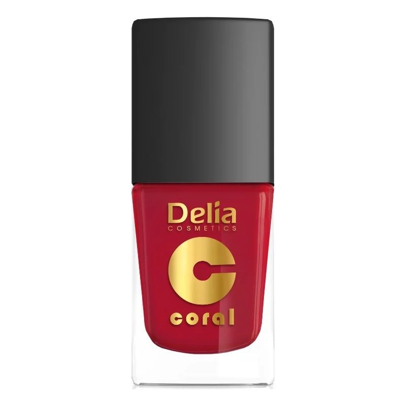 Oja Coral Clasic 514 Red Velvet, 11ml, Delia Cosmetics