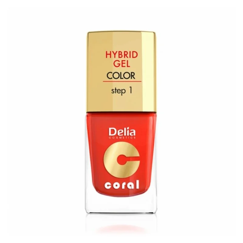 Oja Hybrid Coral nr. 014 corai inchis, 11 ml, Delia