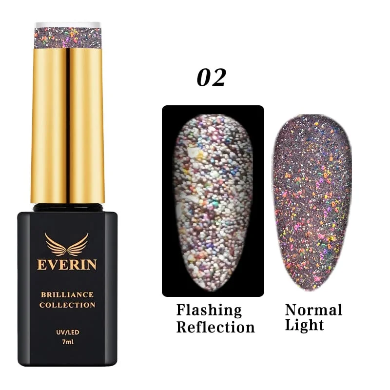 Oja semipermanenta Everin- Brilliance Reflective Disco 02 - OSEBR-02 - Everin.ro