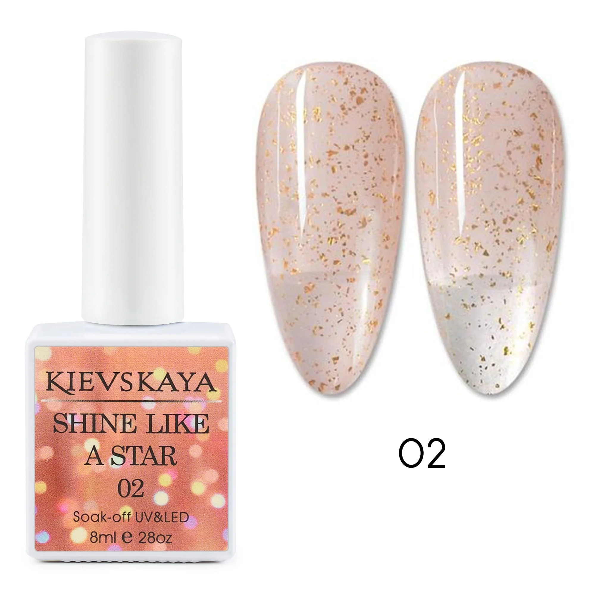Oja semipermanenta KIEVSKAYA Shine Like a Star- 02 - SLAS-02 - Everin.ro