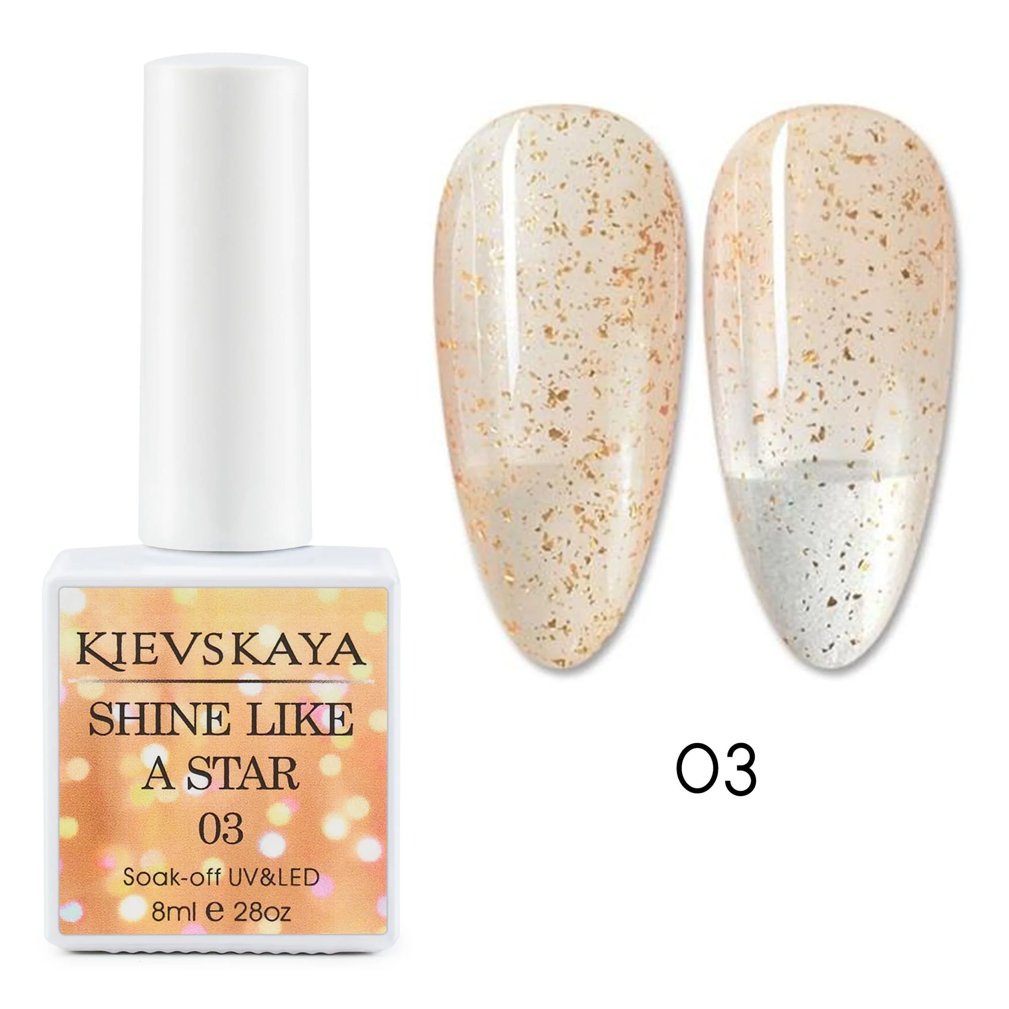 Oja semipermanenta KIEVSKAYA Shine Like a Star- 03 - SLAS-03 - Everin.ro