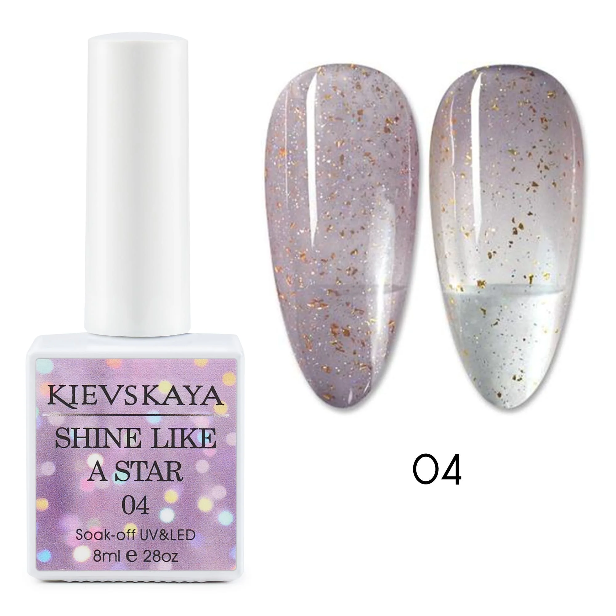 Oja semipermanenta KIEVSKAYA Shine Like a Star- 04 - SLAS-04 - Everin.ro