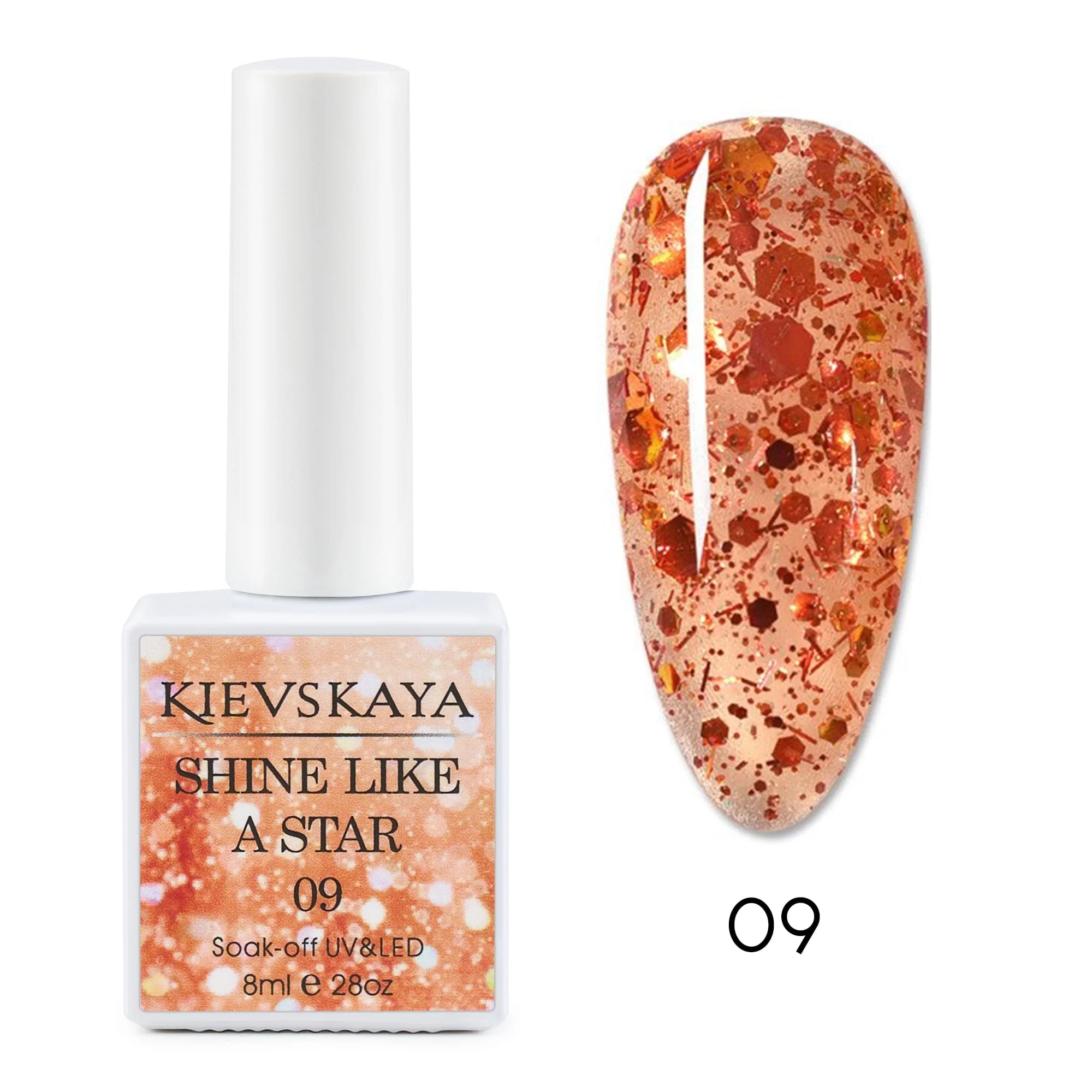 Oja semipermanenta KIEVSKAYA Shine Like a Star- 09 - SLAS-09 - Everin.ro