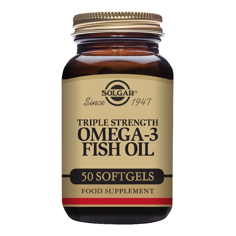 Omega-3 Triple Strength, 50 capsule, Solgar