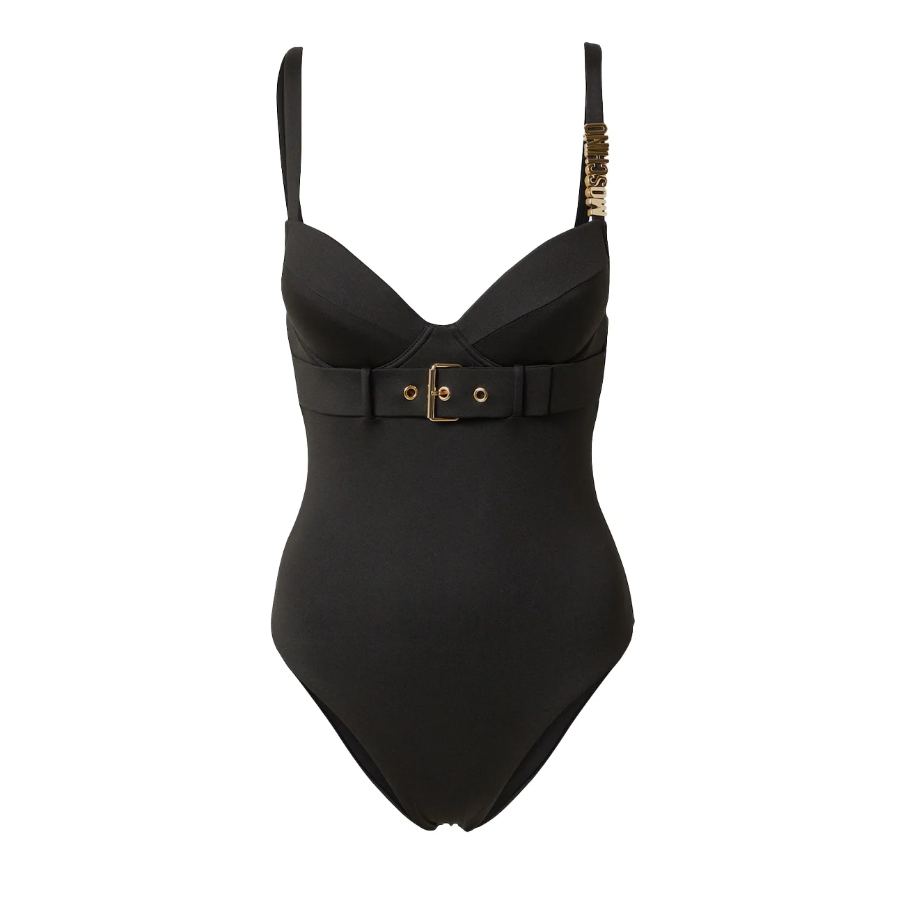 One piece swimsuit a4982 all black Xs