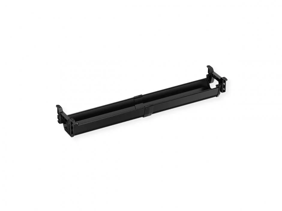 Organizator cabluri sub birou 85.8cm Negru , Roline 17.03.1307