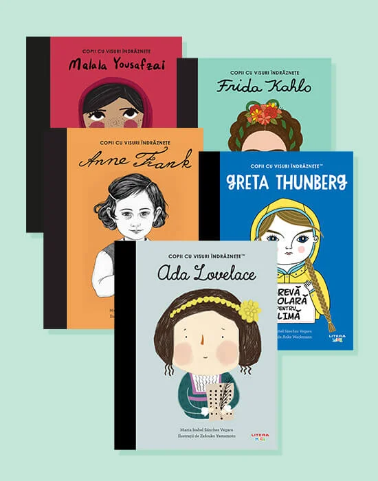 Pachet 1 Copii cu visuri indraznete (5 volume)