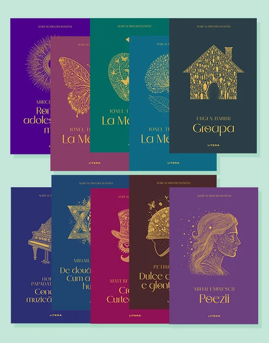 Pachet 1 Mari Scriitori Romani (10 volume)