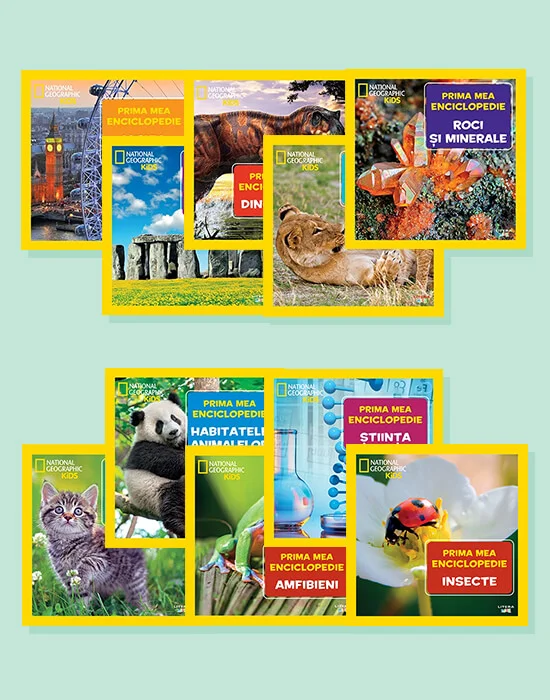Pachet 1 NG Prima mea enciclopedie (10 volume)
