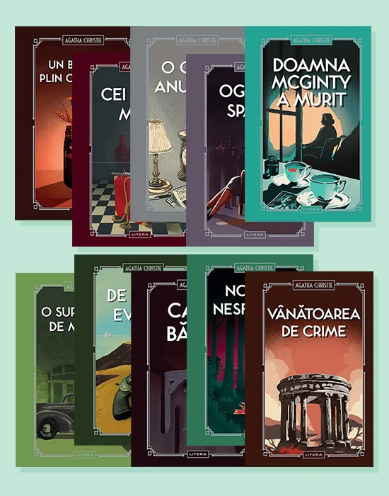 Pachet 2 Agatha Christie (10 volume)