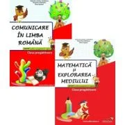 Pachet 2 caiete Clasa Pregatitoare: Comunicare in limba romana si Matematica - Valentina Stefan-Caradeanu