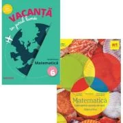 Pachet 2 caiete pentru vacanta de vara, clasa a 6-a: Matematica - Marius Perianu, Daniela Stoica