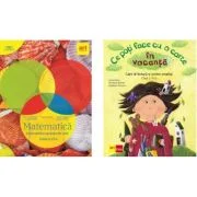 Pachet 2 caiete pentru vacanta de vara, clasa a 6-a: Matematica si Limba si literatura romana, Ce poti face cu o carte - Marius Perianu, Ioana Nanu