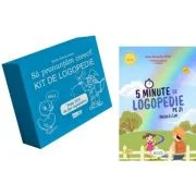 Pachet 2 titluri: Sa pronuntam corect! Kit de logopedie si 5 Minute de Logopedie pe zi! Exercitii zilnice pentru dezvoltarea limbajului copiilor - Mar