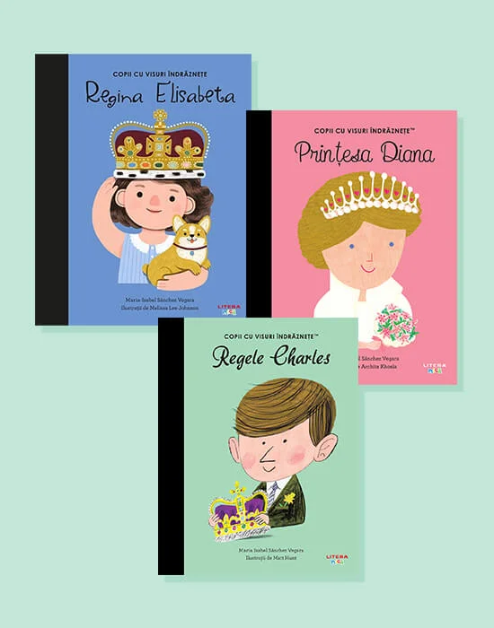 Pachet 3 Copii cu visuri indraznete (3 volume)