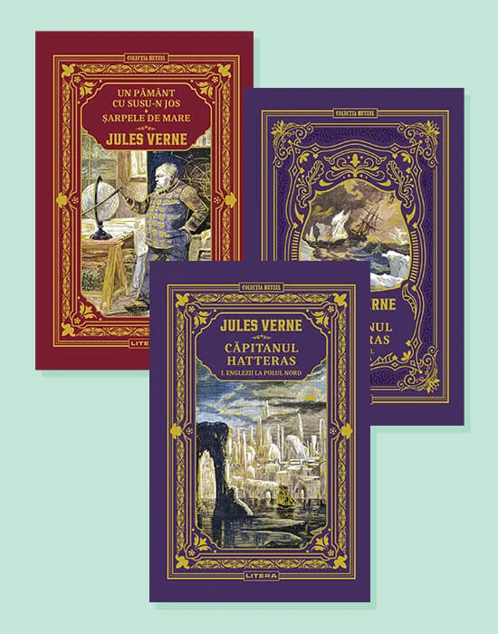 Pachet 3 Jules Verne (3 volume)
