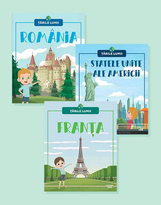 Pachet 3 Tarile Lumii (3 volume)