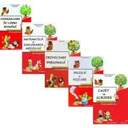 Pachet 5 caiete Clasa Pregatitoare: Comunicare in limba romana, Matematica, Dezvoltare personala, Muzica si miscare si Caiet de scriere - Valentina St