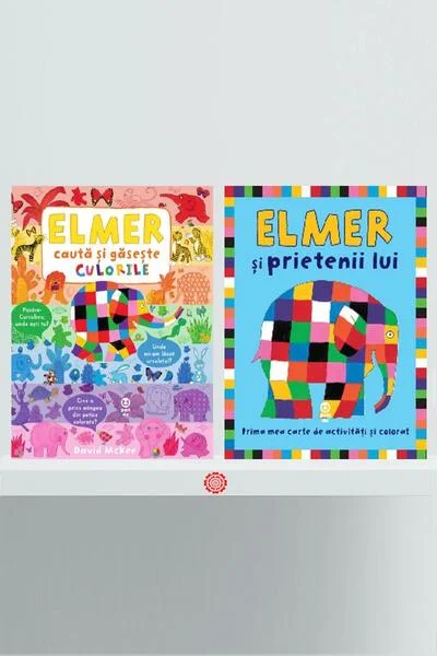 Pachet Activități cu Elmer - David McKee - Pandora M