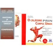 Pachet Anatomia si fiziologia omului. O calatorie prin corpul uman - Cezar Niculescu, Silvia Olteanu