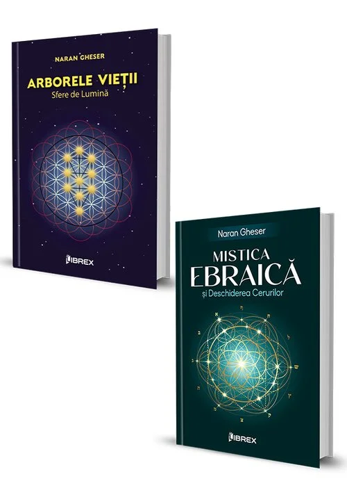 Pachet Arborele Vietii + Mistica Ebraica si Deschiderea Cerurilor. Set 2 carti