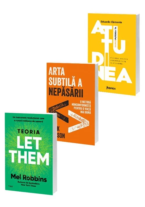 Pachet Attitude reset. Set 3 carti