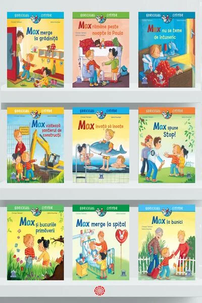 Pachet Aventurile lui Max (Incomplet) - Paperback - Christian Tielmann - Didactica Publishing House