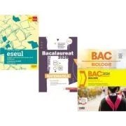 Pachet Bacalaureat 2026. Eseul. Pregatire individuala pentru proba scrisa, Matematica M_Mate-Info si Biologie. Notiuni teoretice si teste pentru clase