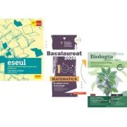 Pachet Bacalaureat 2026. Eseul. Pregatire individuala pentru proba scrisa, Matematica M-stiintele-naturii si M-tehnologic si Biologia pe intelesul tut